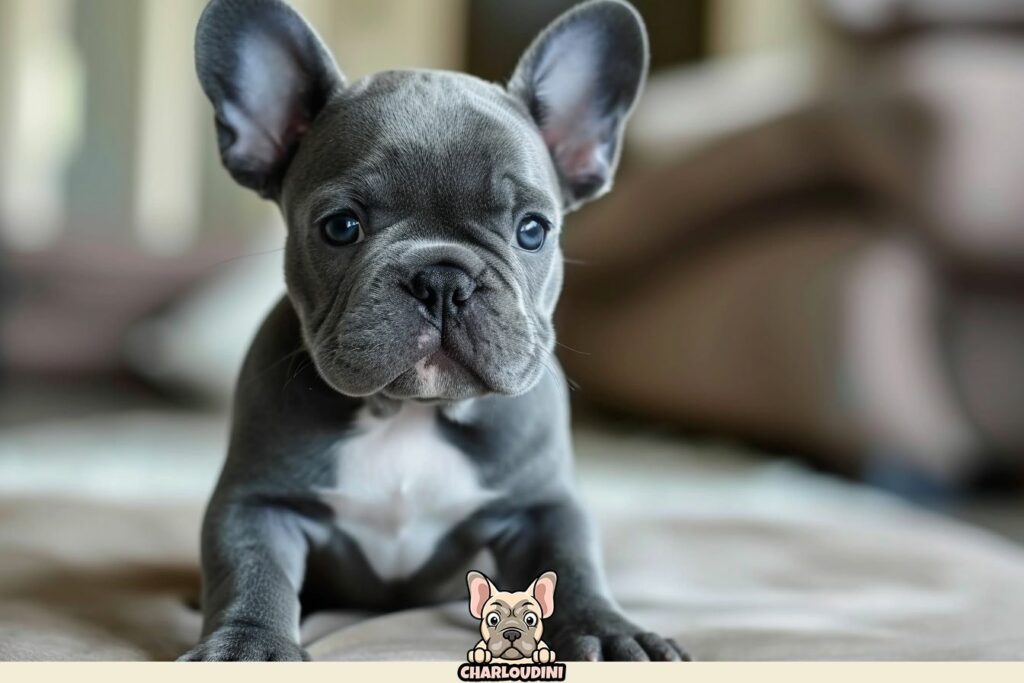 Bouledogue Francais Gris Bleu