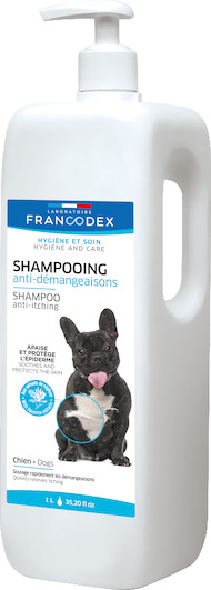 shampoing anti demangeaisons chien